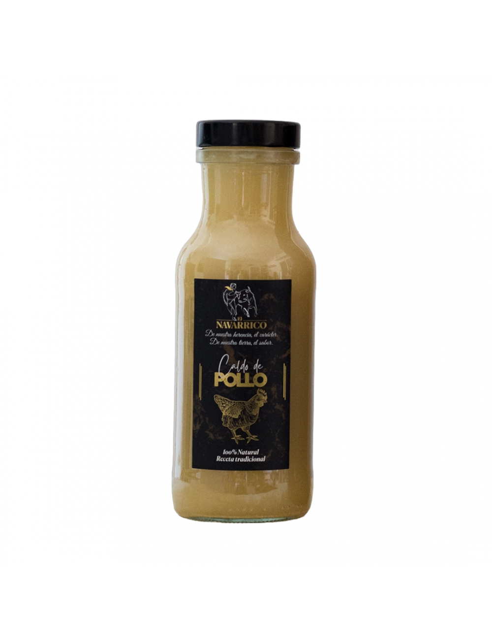 Caldo de Pollo Gourmet Navarrico - 750ml