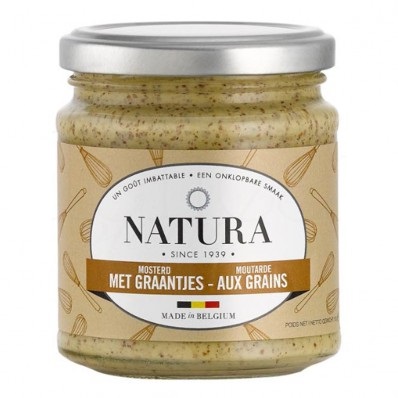 Salsa Mostaza en Grano Natura